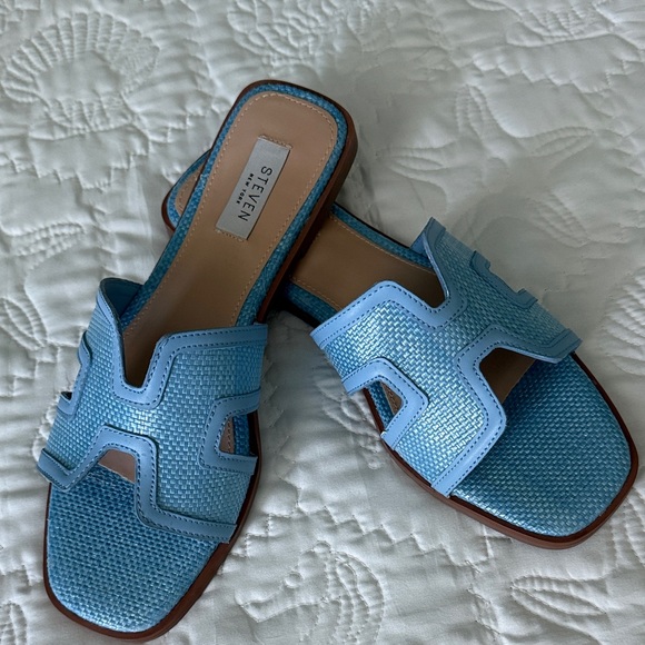 Steven Blue Women's Sandals - Picture 1 of 5